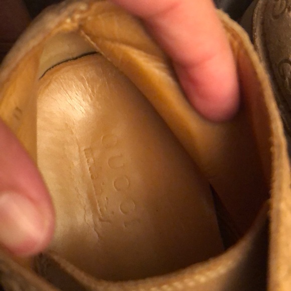 Gucci suede monogrammed boots - Picture 7 of 8